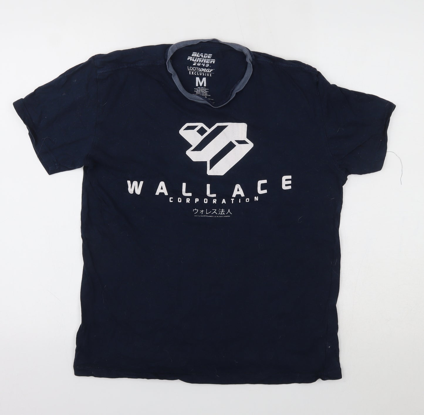 lootwear Mens Blue    T-Shirt Size M