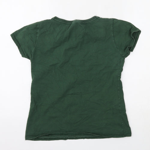 Fruit of the Loom Womens Green   Basic T-Shirt Size S