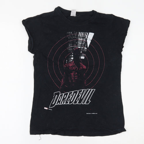 Gildan Womens Black   Basic T-Shirt Size S