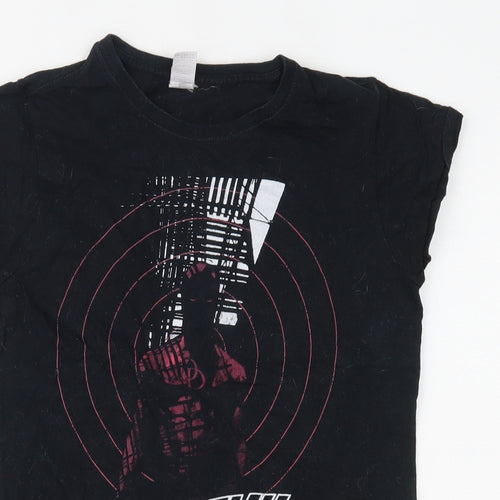 Gildan Womens Black   Basic T-Shirt Size S