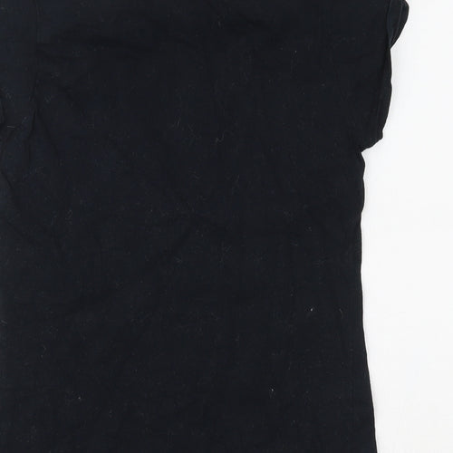 Gildan Womens Black   Basic T-Shirt Size S