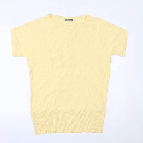 South Womens Yellow   Basic Blouse Size 12