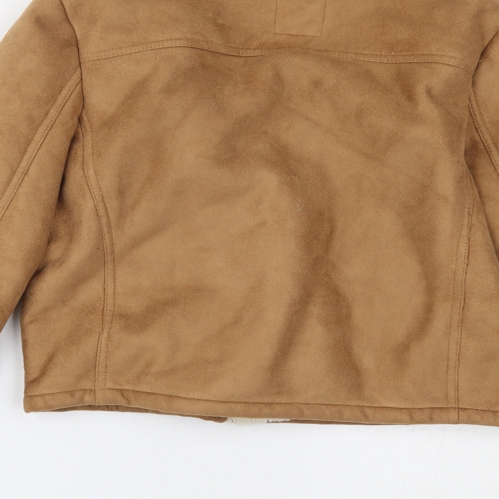 New Look Girls Brown   Jacket  Size 14-15 Years