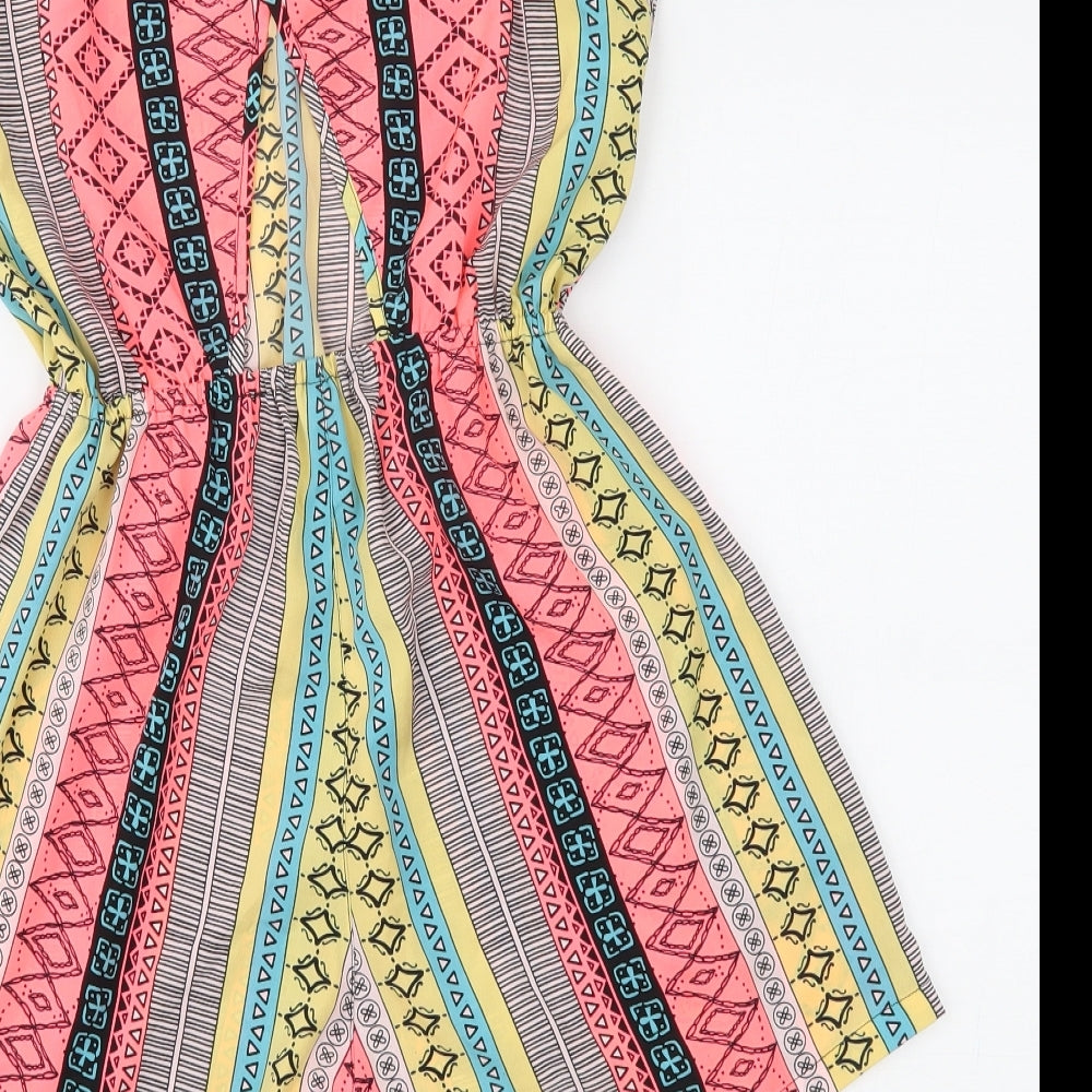 Primark Womens Multicoloured   Romper One-Piece Size 10
