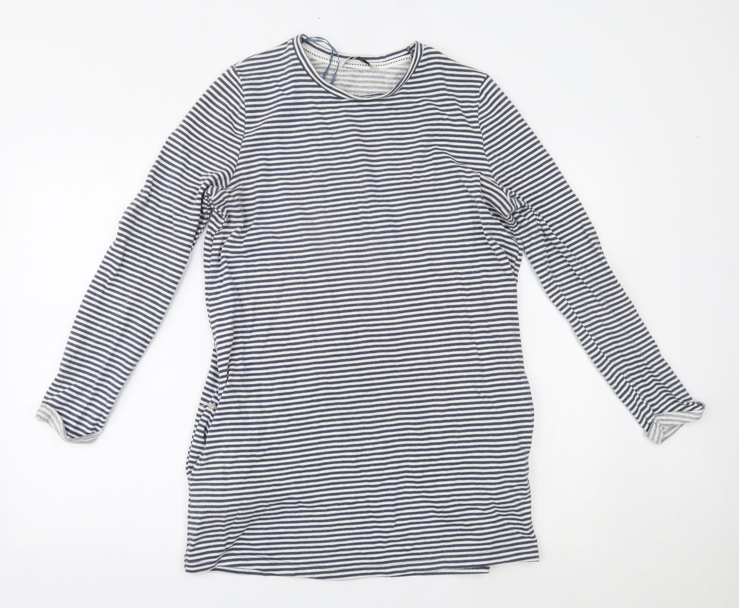 TU Womens Blue Striped  Jumper Dress  Size 10
