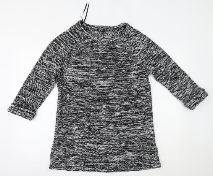 F&F Womens Grey Pullover Jumper Size 14