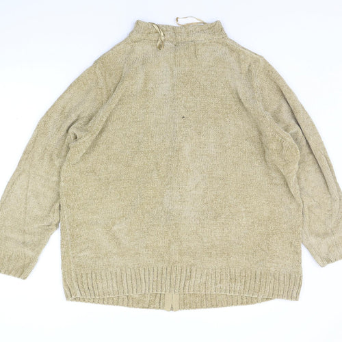 Preworn Womens Beige   Jacket Coat Size XL