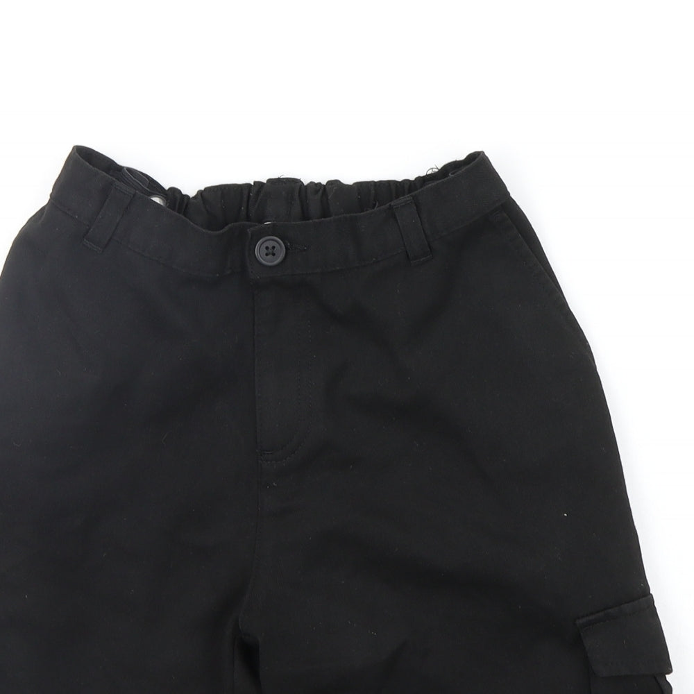 George Boys Black   Chino Shorts Size 11-12 Years
