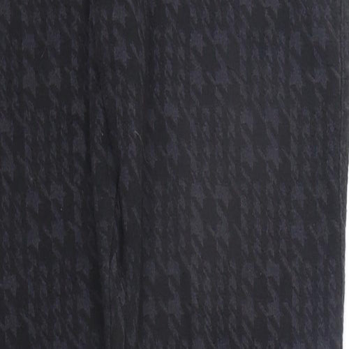 Select Womens Grey Geometric  Jegging Leggings Size 12 L27 in