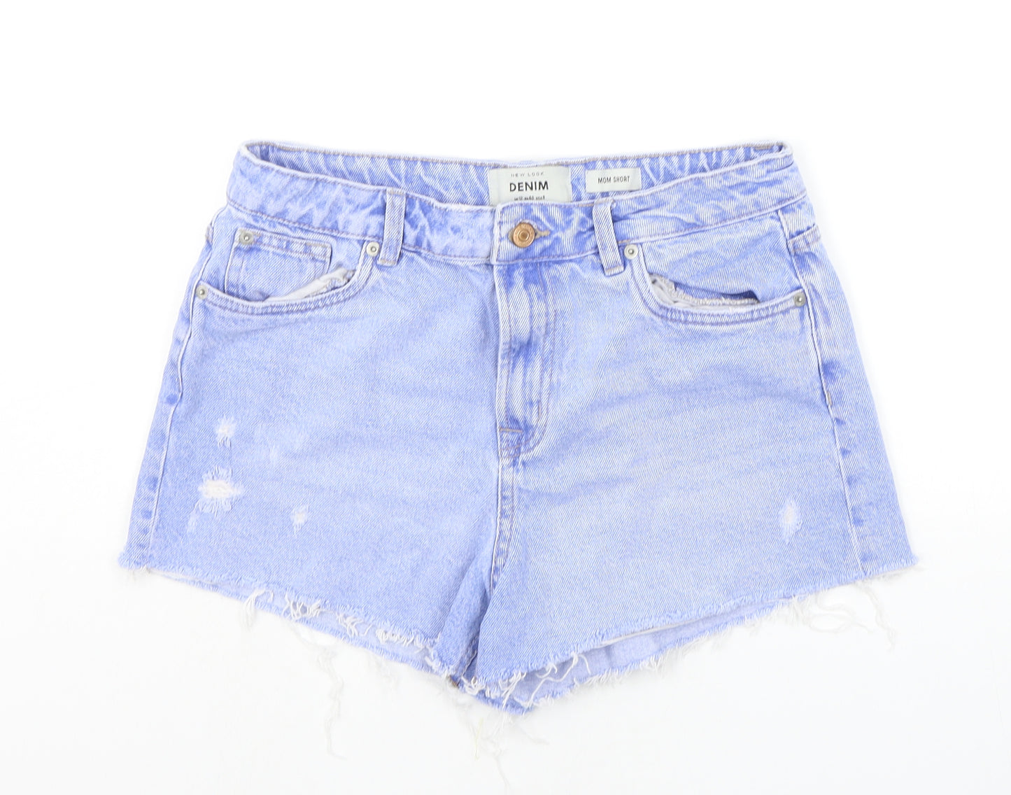 New Look Womens Blue   Chino Shorts Size 12