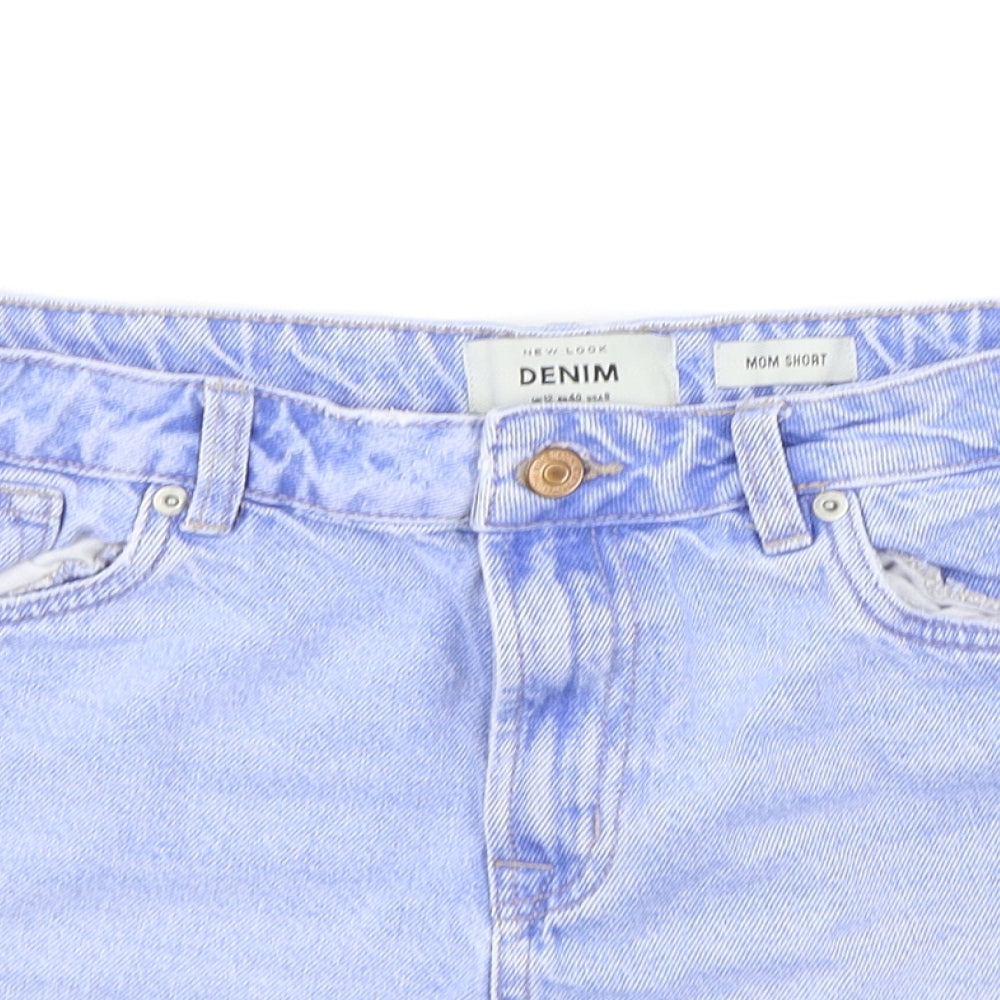 New Look Womens Blue   Chino Shorts Size 12