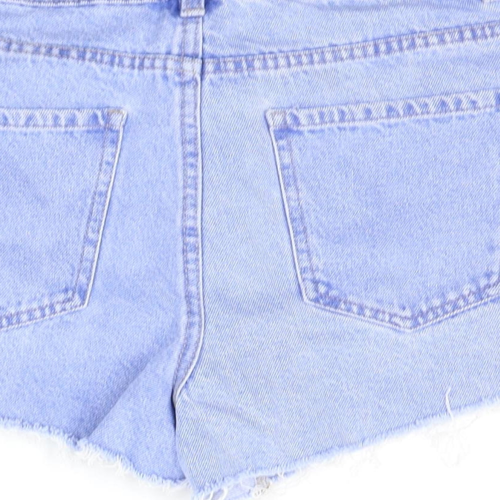 New Look Womens Blue   Chino Shorts Size 12