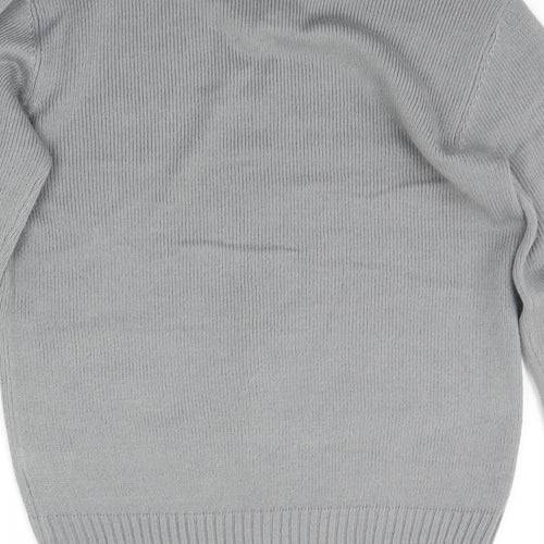 D&H Mens Grey   Pullover Jumper Size S
