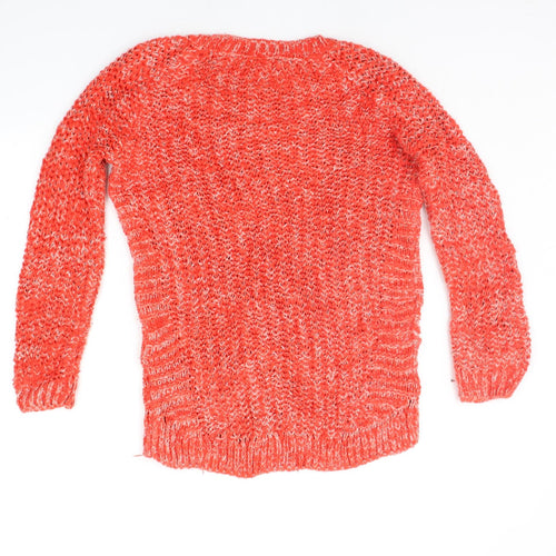 George Womens Red   Pullover Jumper Size 10