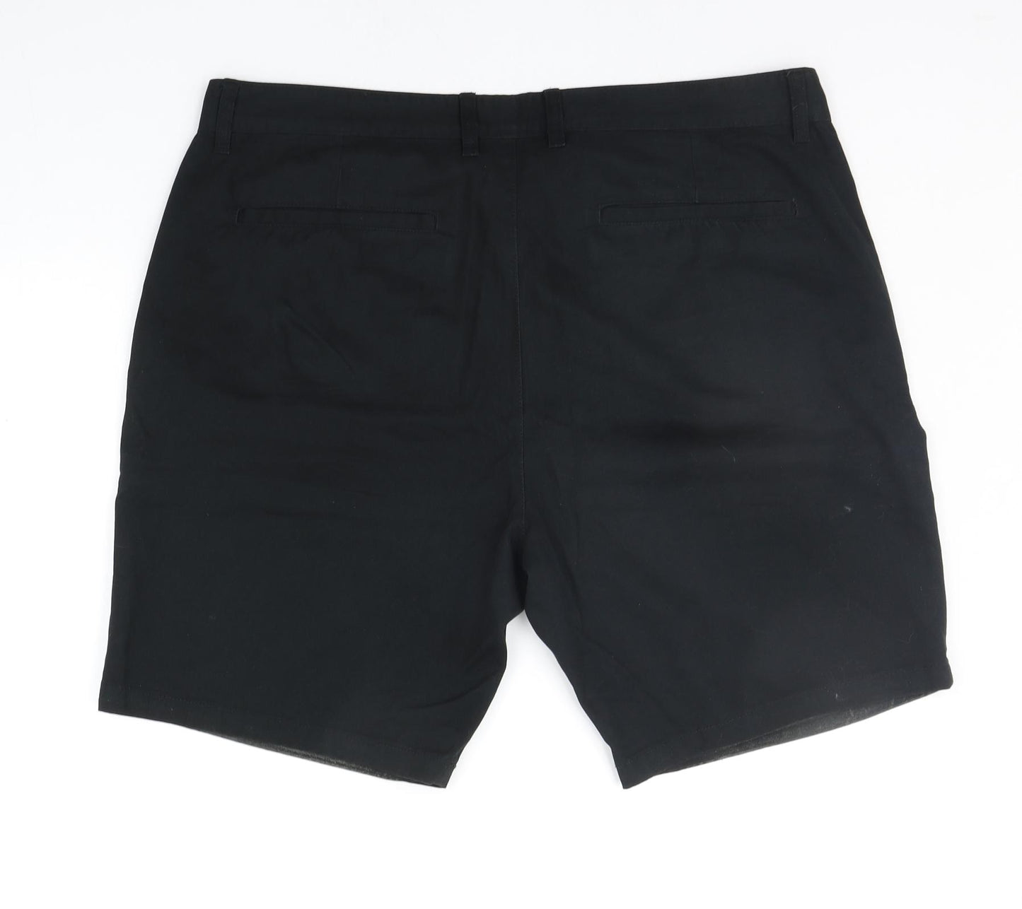 George Mens Black   Chino Shorts Size 40 in
