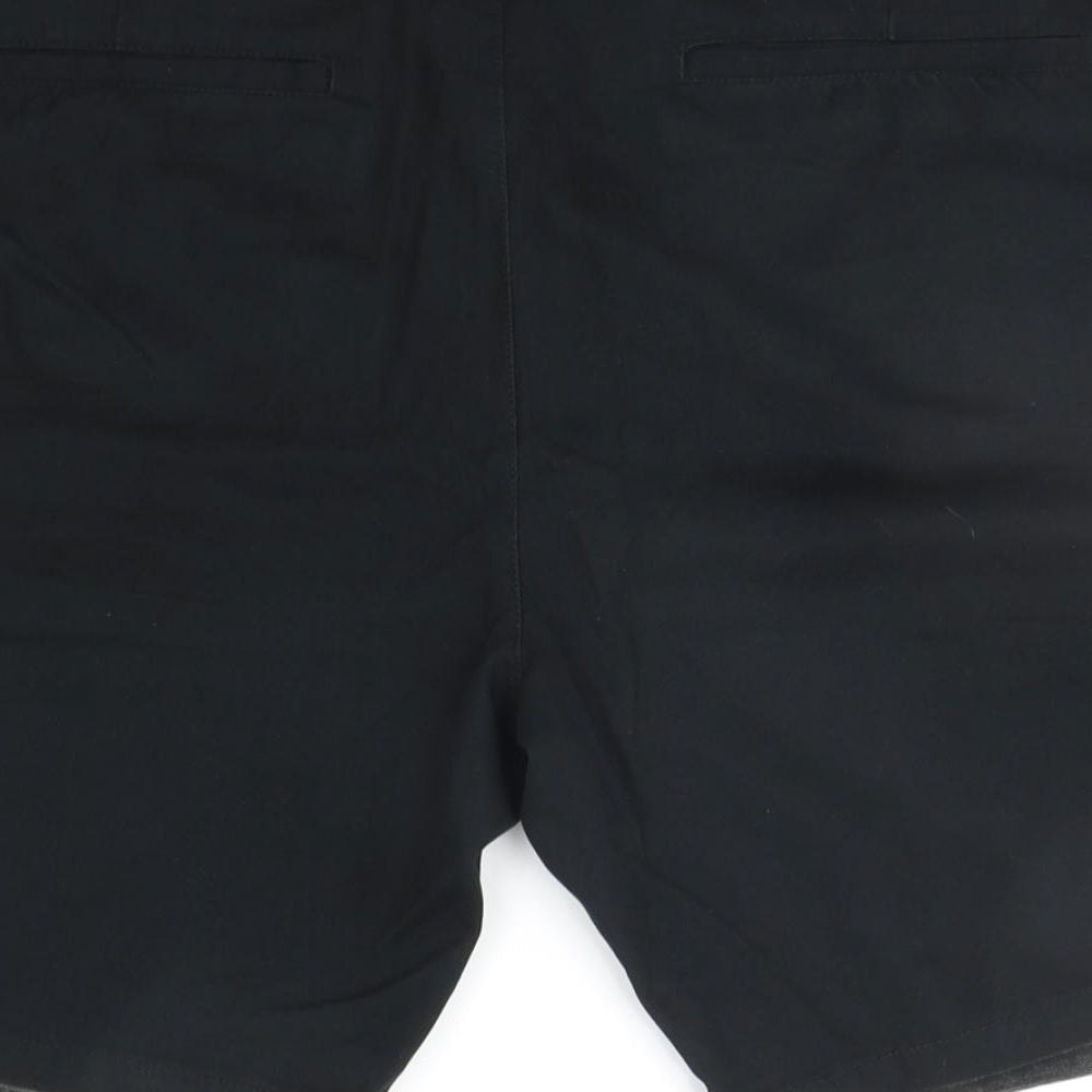 George Mens Black   Chino Shorts Size 40 in