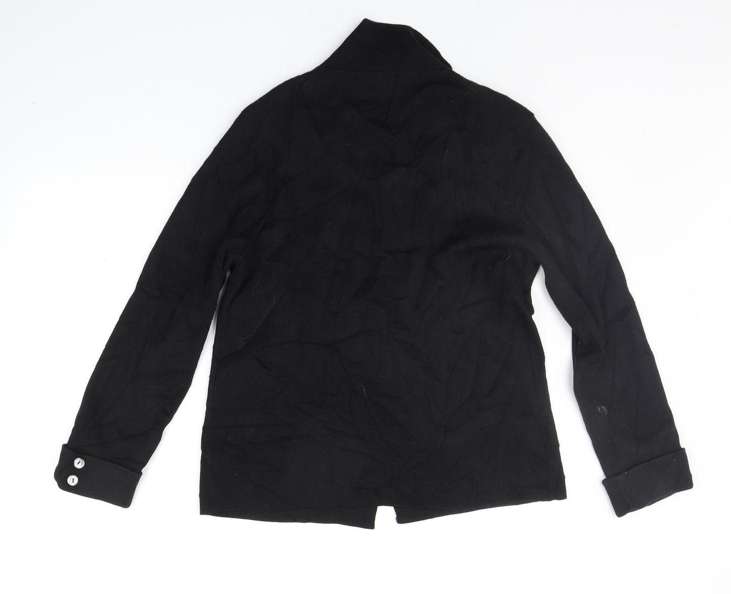 county casual Womens Black   Cardigan Jumper Size M