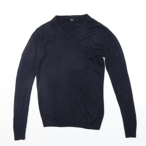 D&H Mens Blue   Pullover Jumper Size S