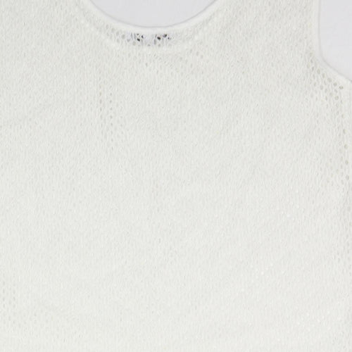NEXT Womens White   Basic Tank Size 10