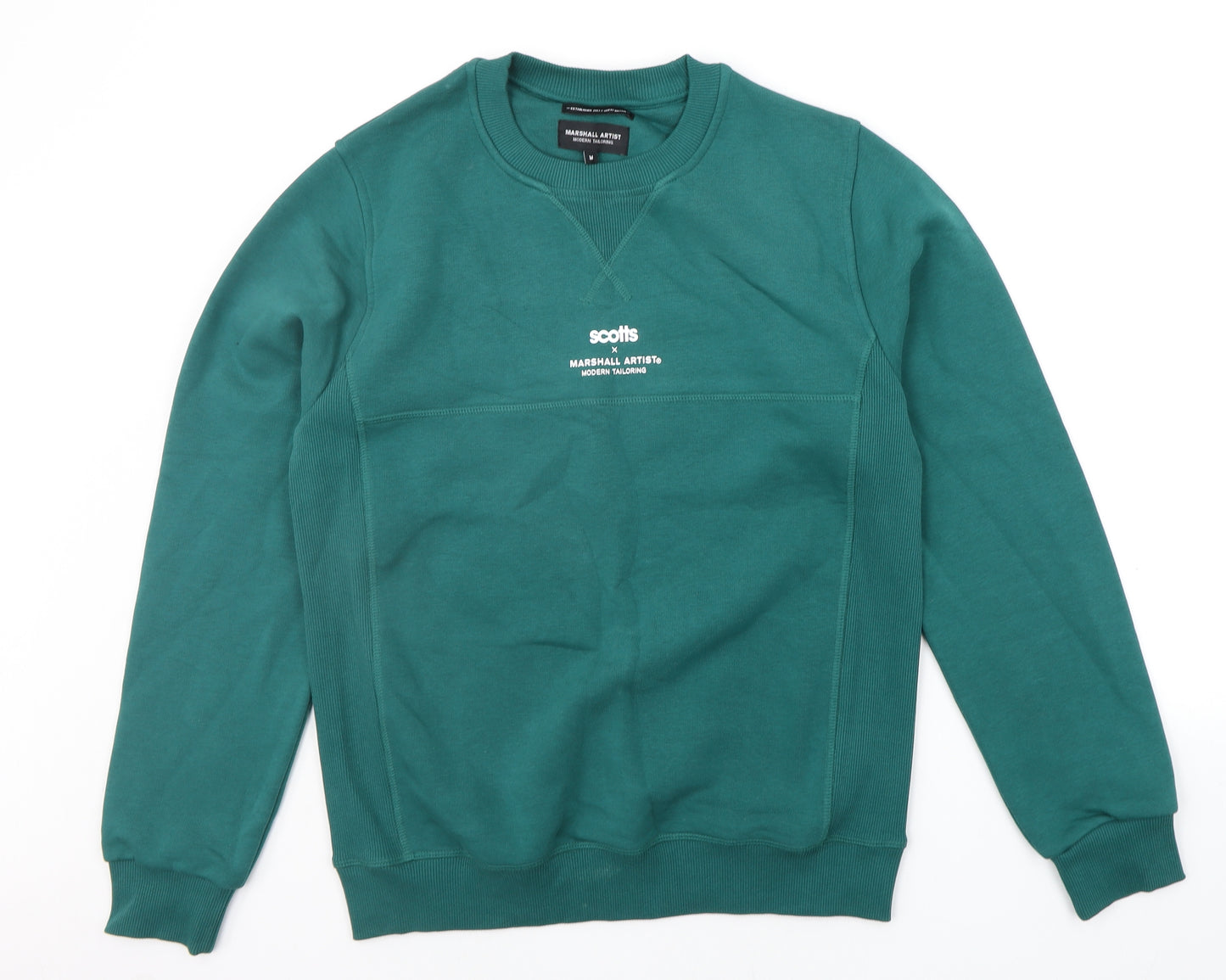 Marshall Artist Mens Green   Pullover Jumper Size M