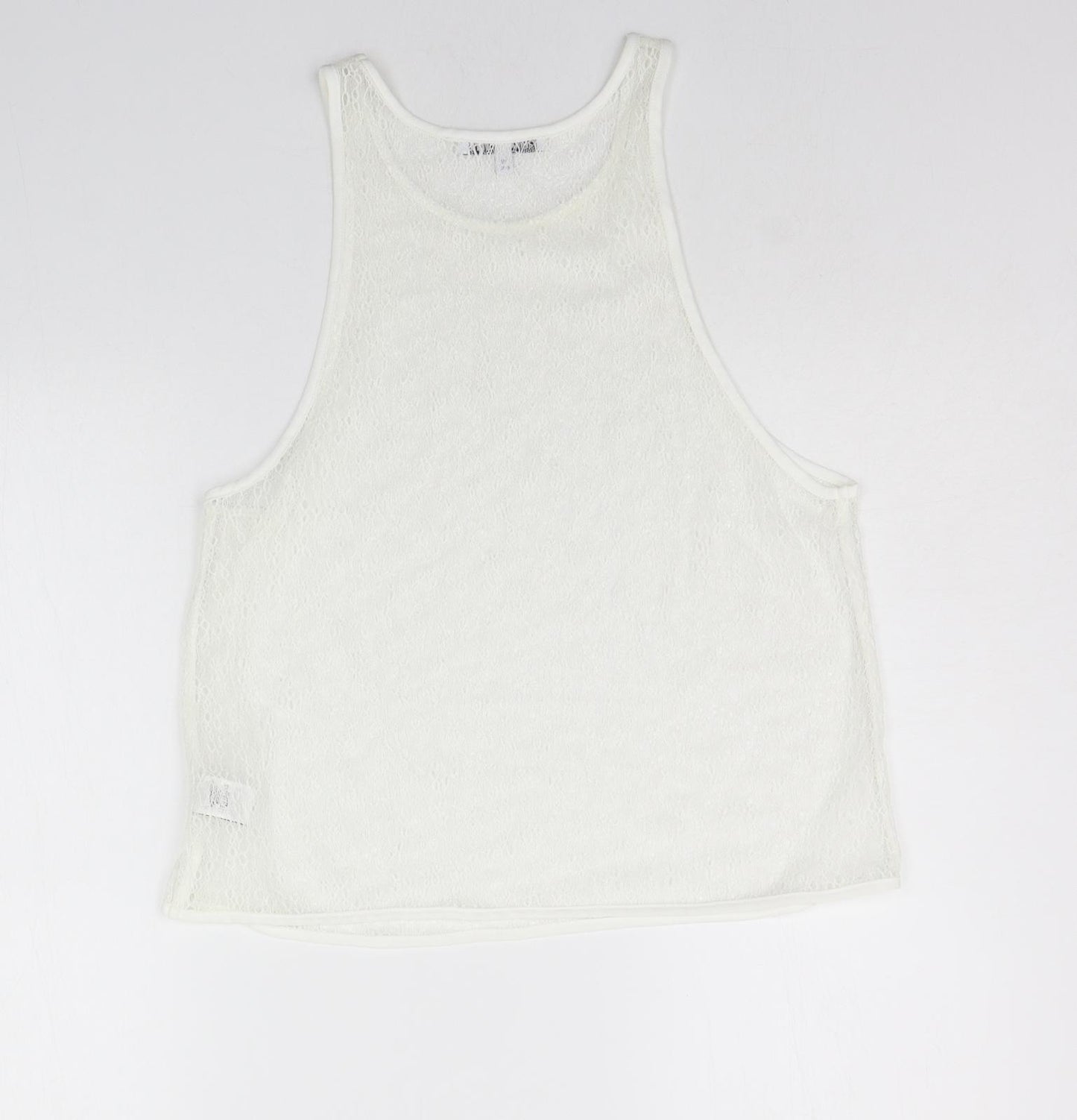 NEXT Womens White   Basic Tank Size 10