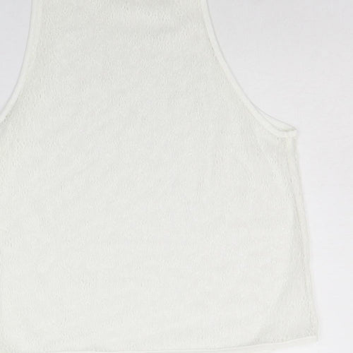NEXT Womens White   Basic Tank Size 10