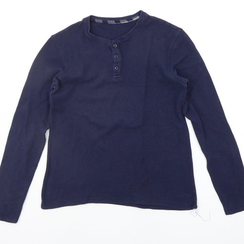 George  Boys Blue Solid   Pyjama Top Size S