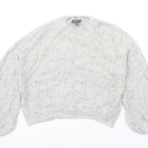 Primark Womens Grey   Pullover Jumper Size M