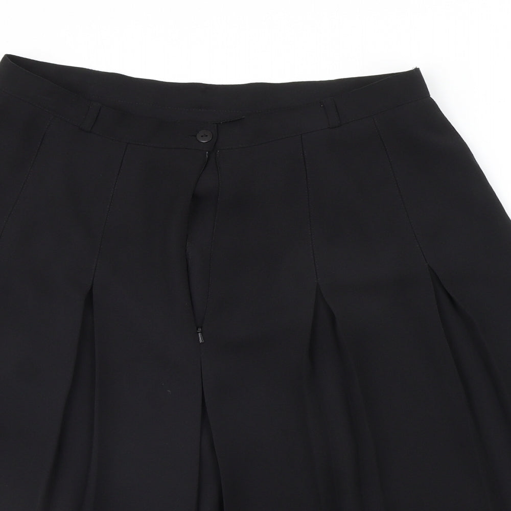 Bonmarche Womens Black   A-Line Skirt Size 20