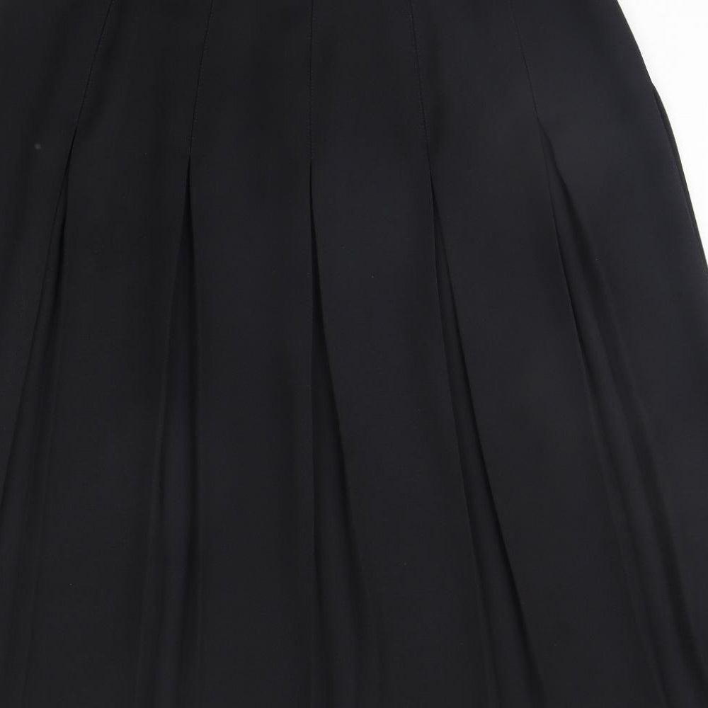 Bonmarche Womens Black   A-Line Skirt Size 20