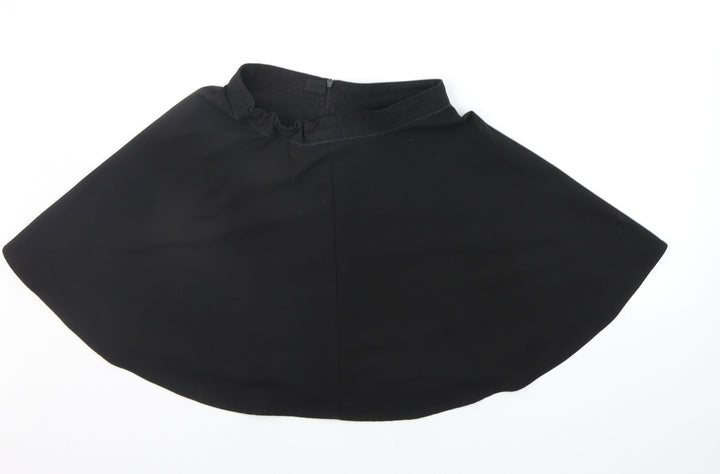 Marks and Spencer Girls Black   A-Line Skirt Size 14-15 Years
