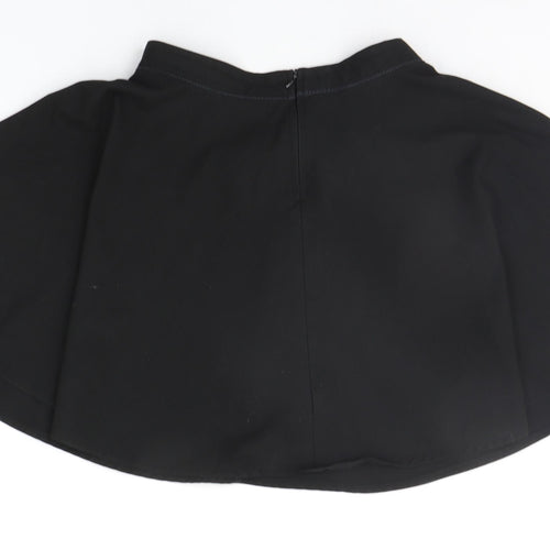 Marks and Spencer Girls Black   A-Line Skirt Size 14-15 Years