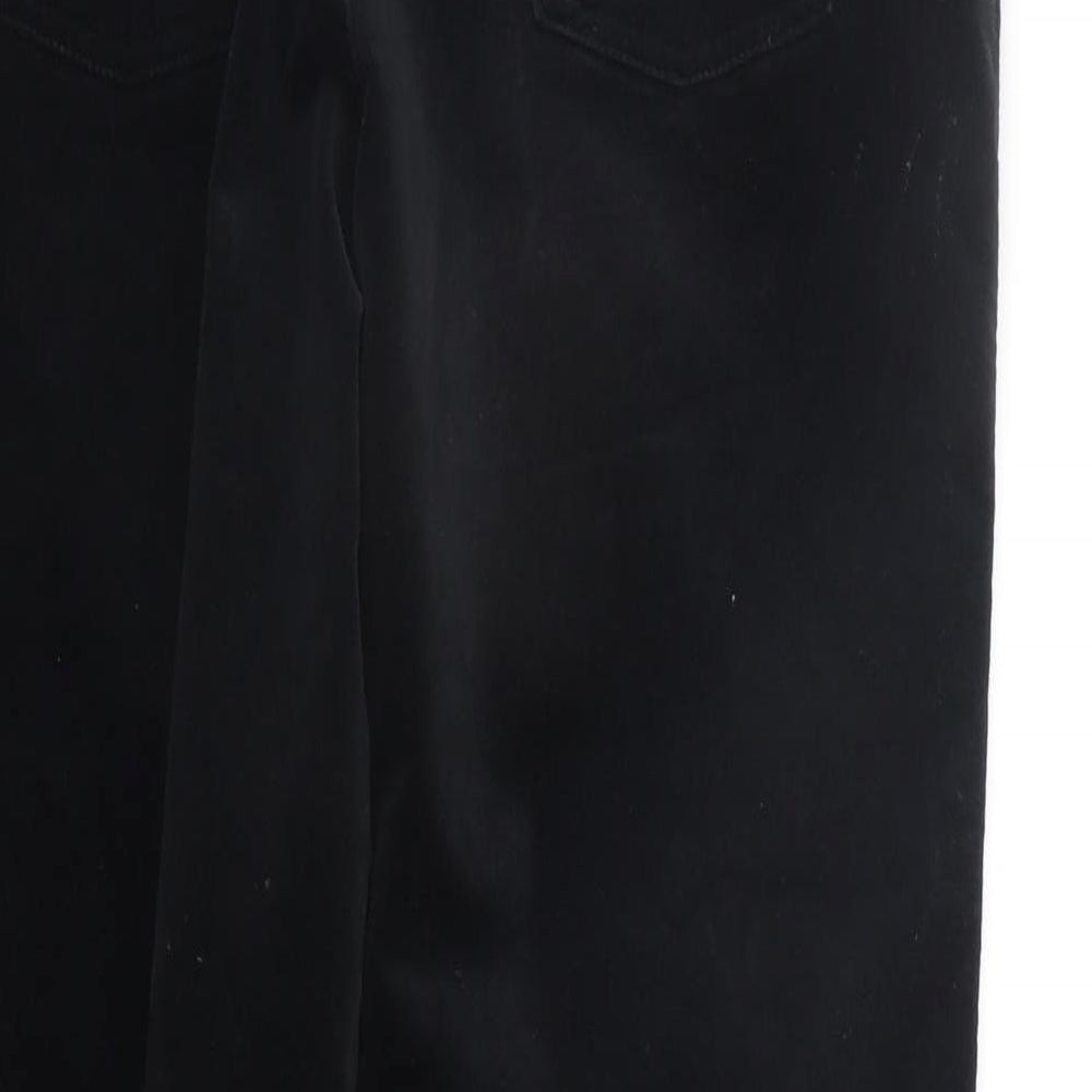 Per Una Womens Black   Trousers  Size 16 L27 in