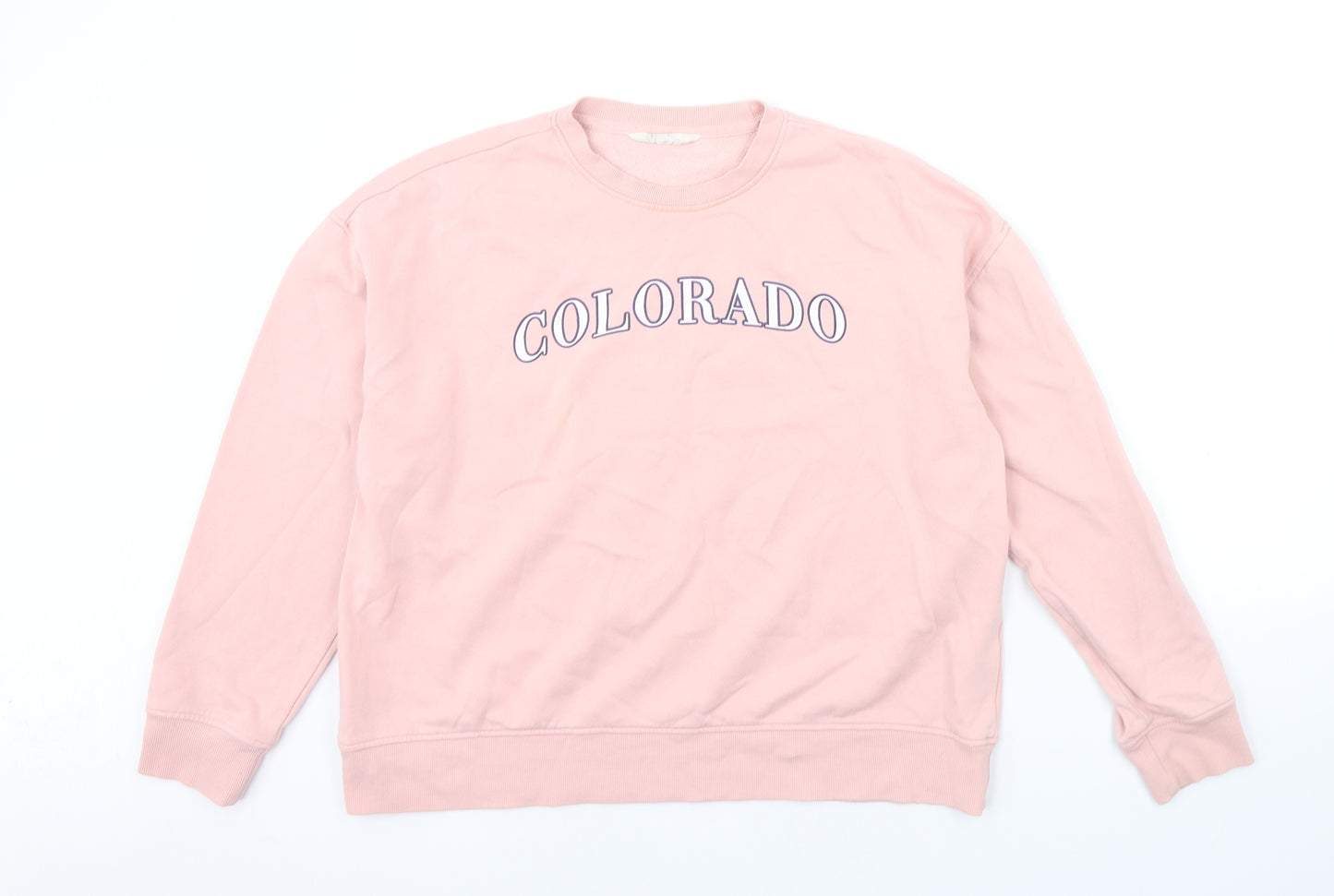 Primark Womens Pink   Pullover Jumper Size M