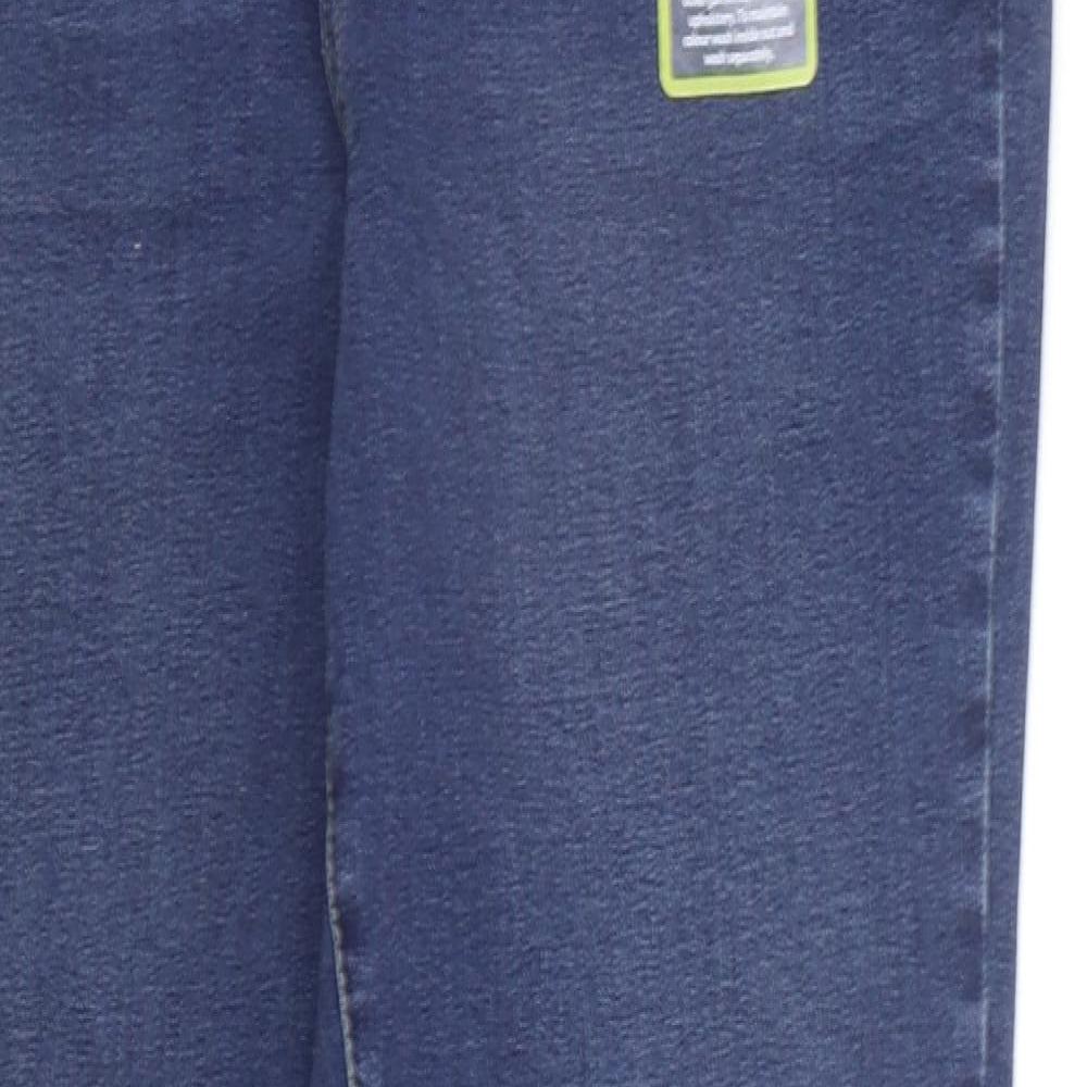 Dorothy Perkins Womens Blue   Straight Jeans Size 14 L25 in