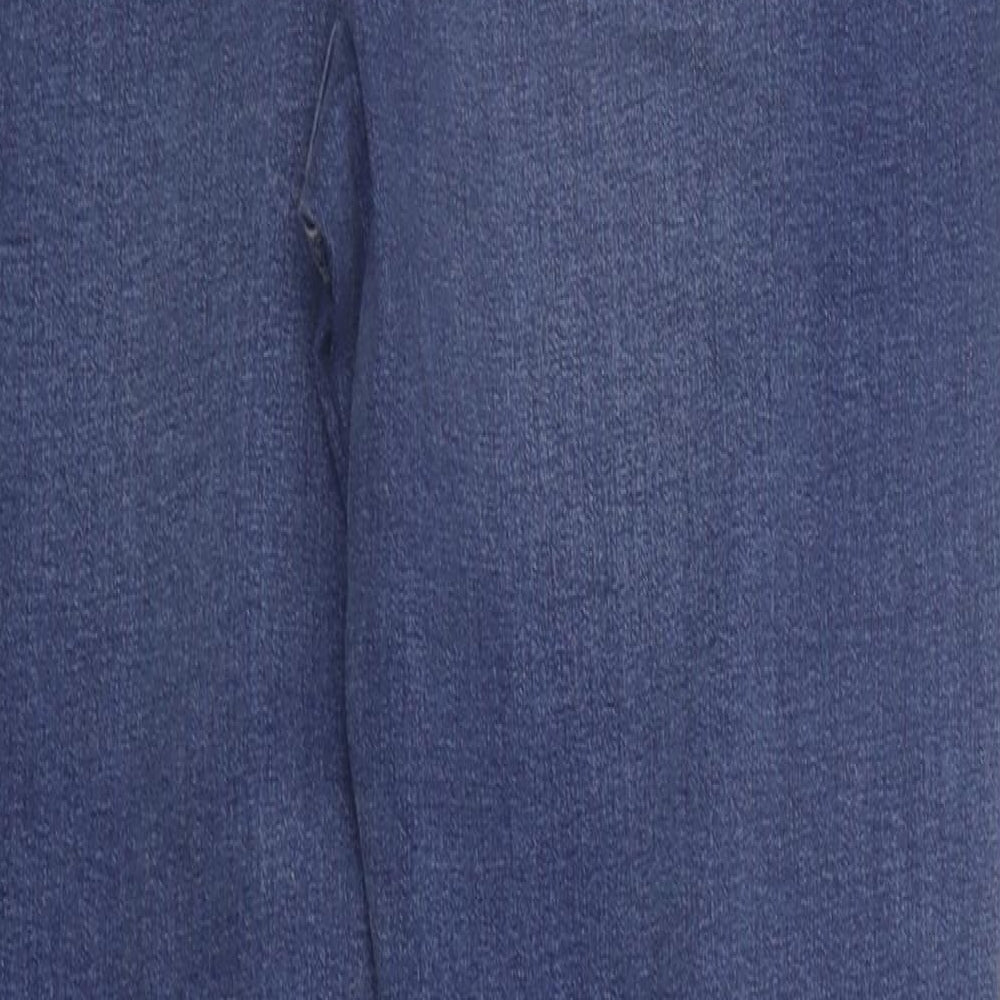 Dorothy Perkins Womens Blue   Straight Jeans Size 14 L25 in