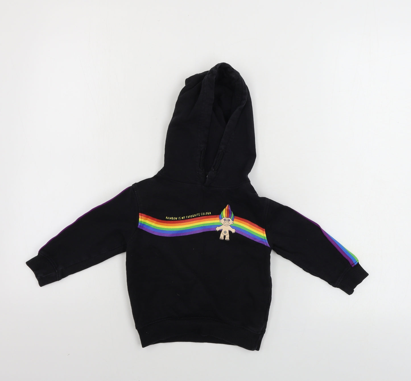 George  Boys Black   Pullover Jumper Size 12-18 Months