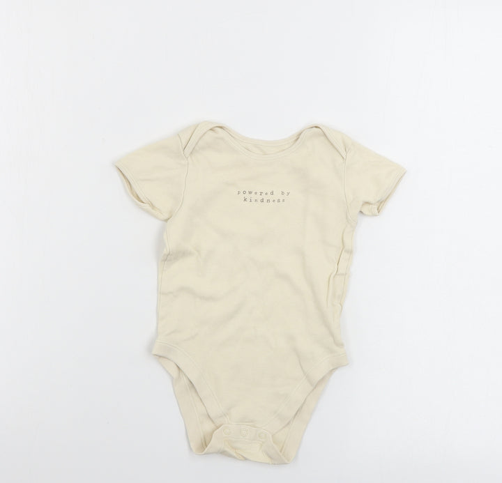 George Boys Beige   Babygrow One-Piece Size 18-24 Months