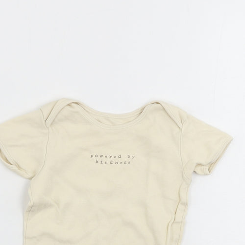 George Boys Beige   Babygrow One-Piece Size 18-24 Months