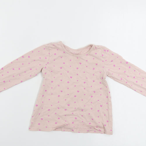 George Girls Pink   Basic T-Shirt Size 18-24 Months