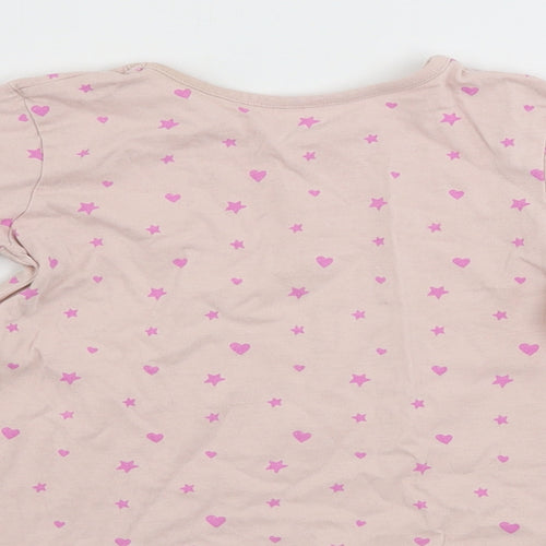 George Girls Pink   Basic T-Shirt Size 18-24 Months