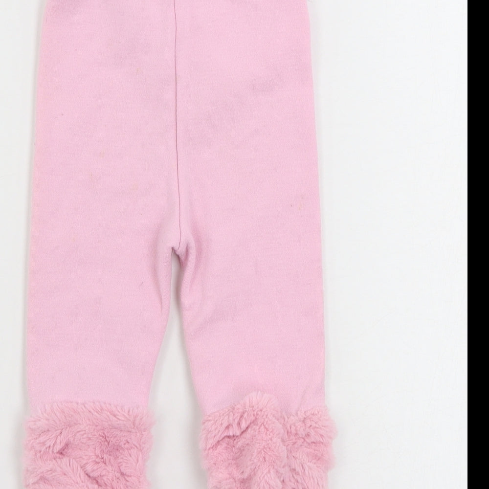 pep&co  Girls Pink   Sweatpants Trousers Size 18-24 Months