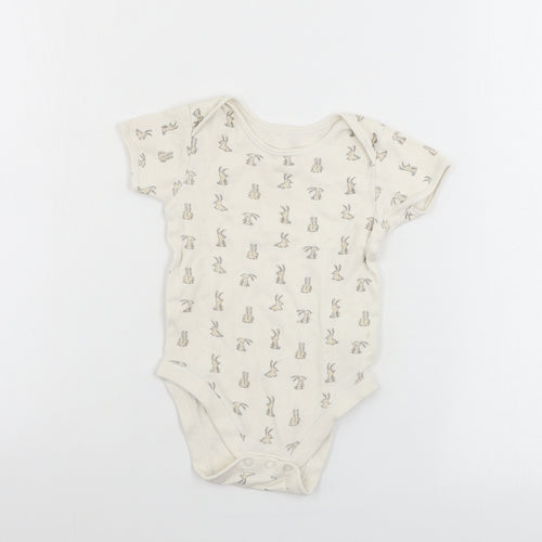 George  Boys Beige   Babygrow One-Piece Size 18-24 Months