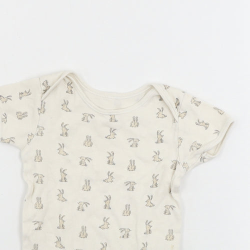 George  Boys Beige   Babygrow One-Piece Size 18-24 Months