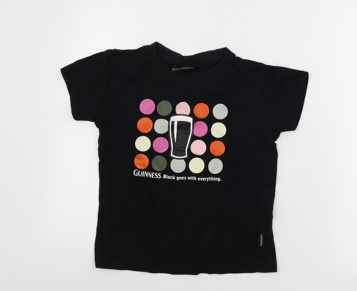 GUINESS   Womens Black   Basic T-Shirt Size 10