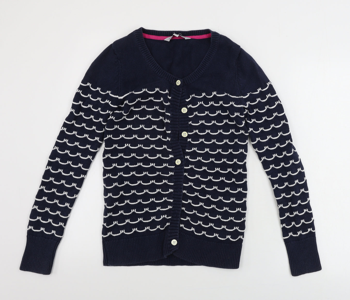 Crew Clothing Womens Blue   Cardigan Jumper Size 8