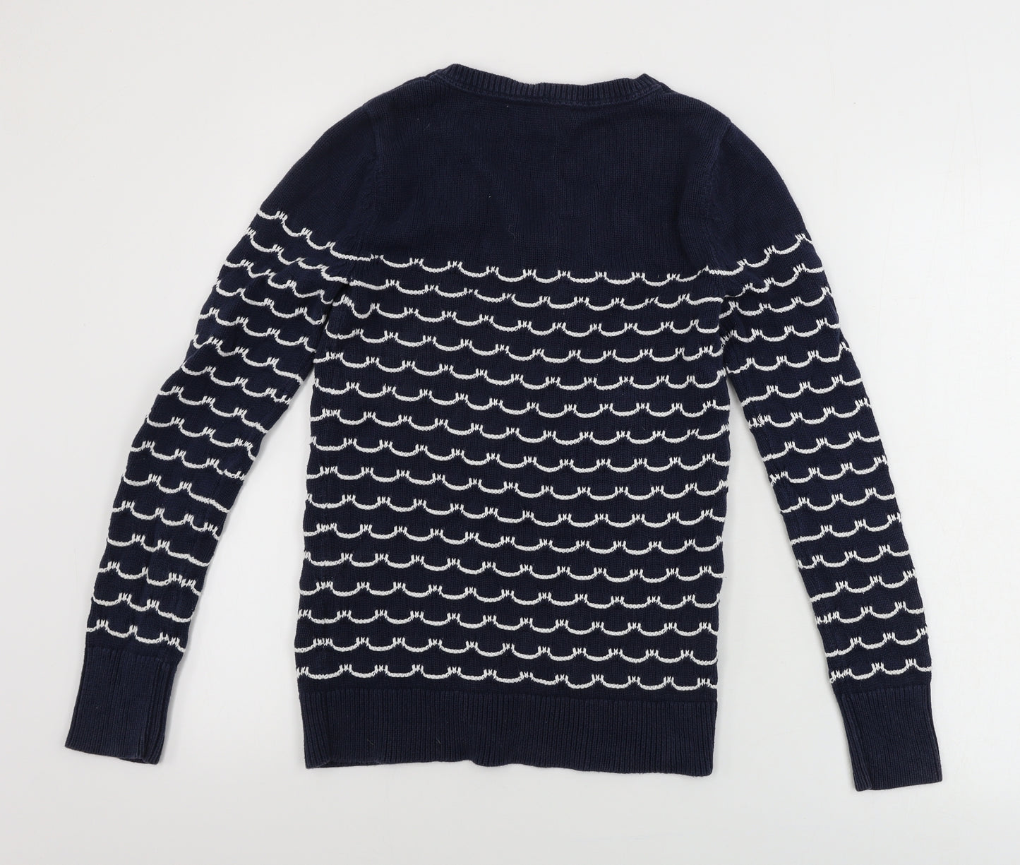 Crew Clothing Womens Blue   Cardigan Jumper Size 8