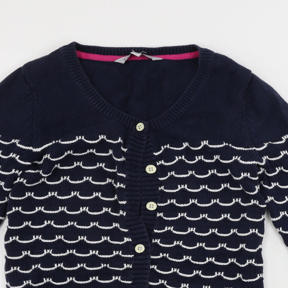 Crew Clothing Womens Blue   Cardigan Jumper Size 8