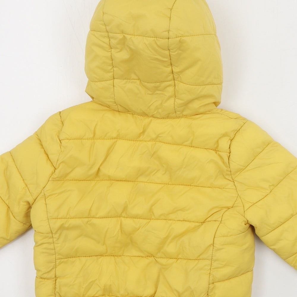 Primark  Boys Yellow   Jacket Coat Size 2 Years