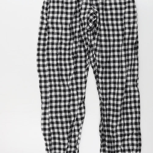 love to lounge   Womens White Check  Sweatpants Trousers Size XS L26 in